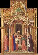 Ambrogio Lorenzetti The Presentation in the Temple oil painting artist